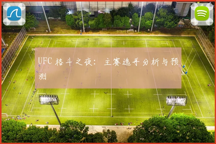UFC 格斗之夜：主赛选手分析与预测